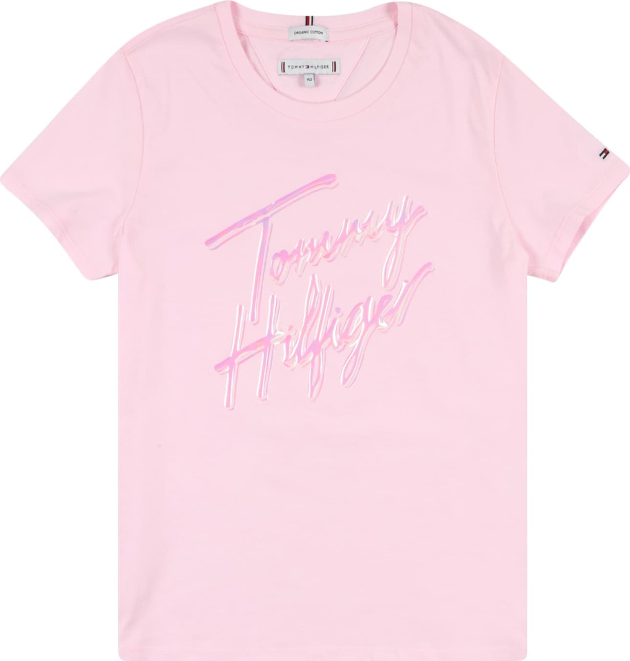 TOMMY HILFIGER Tričko růžová / pink