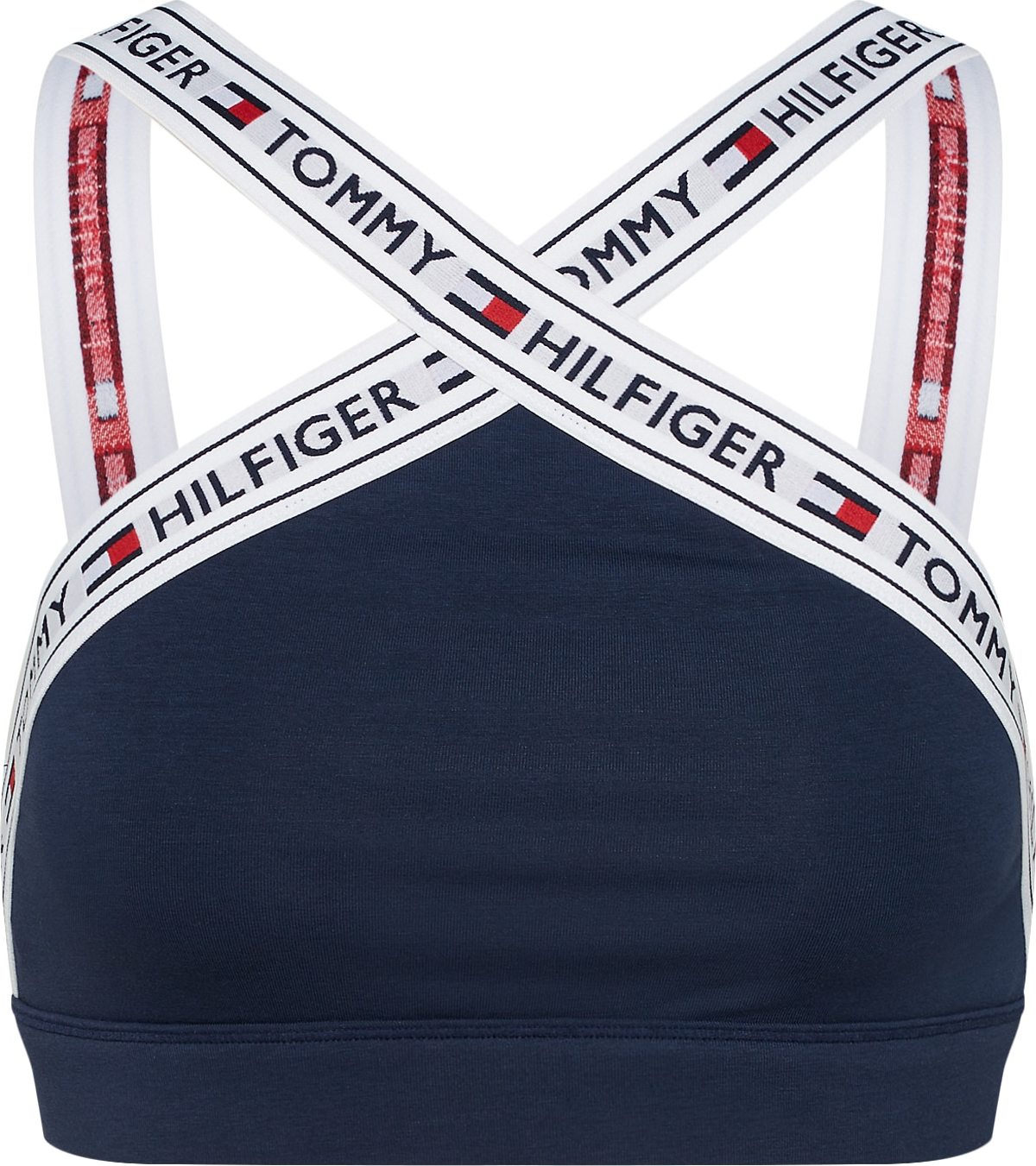 Tommy Hilfiger Underwear Podprsenka 'X BRALETTE' námořnická modř / červená / bílá