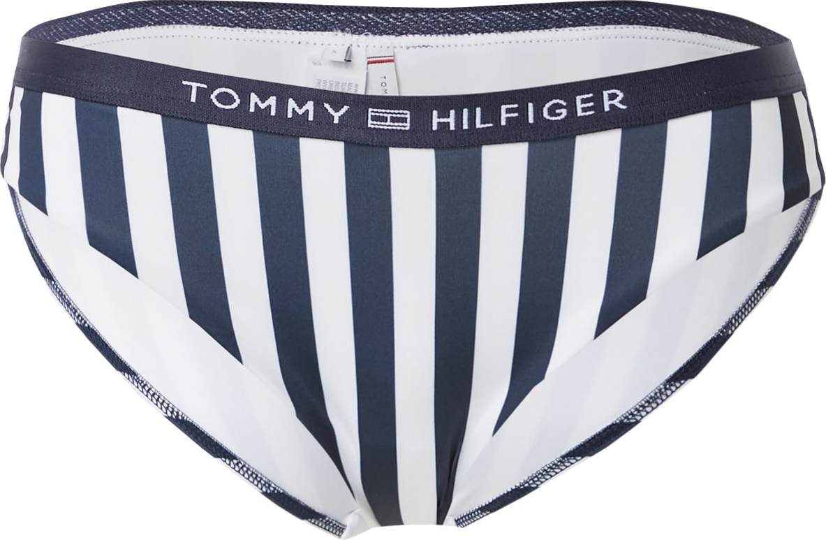 Tommy Hilfiger Underwear Spodní díl plavek námořnická modř / bílá