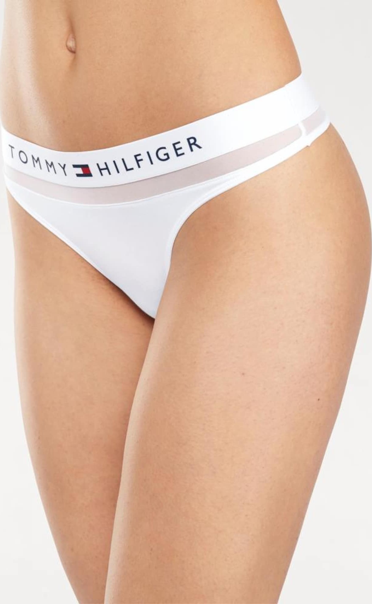 Tommy Hilfiger Underwear Tanga bílá