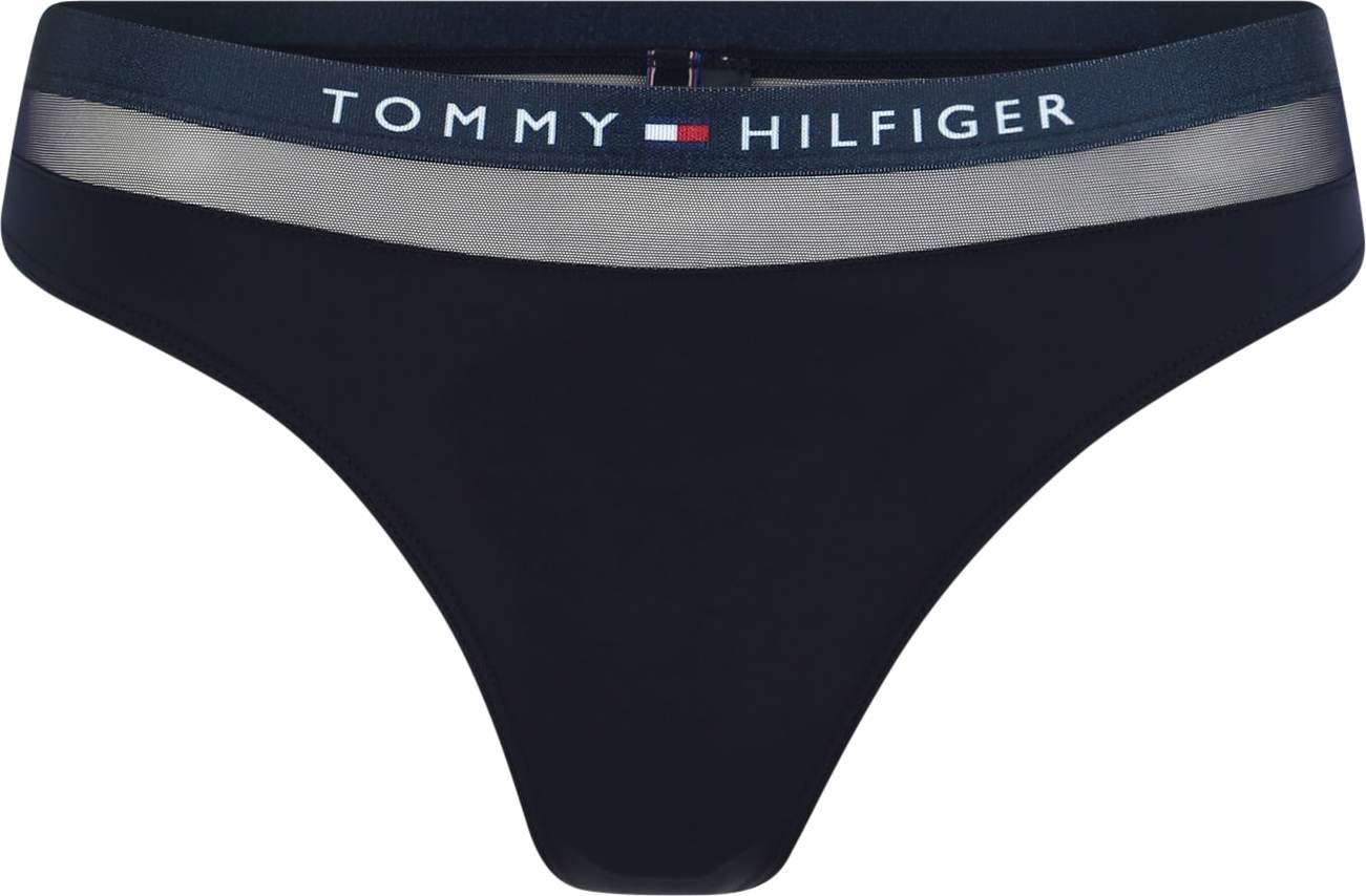 Tommy Hilfiger Underwear Tanga námořnická modř