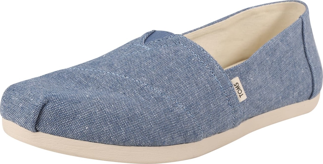 TOMS Espadrilky 'ALPARGATA' tmavě modrá / šedá