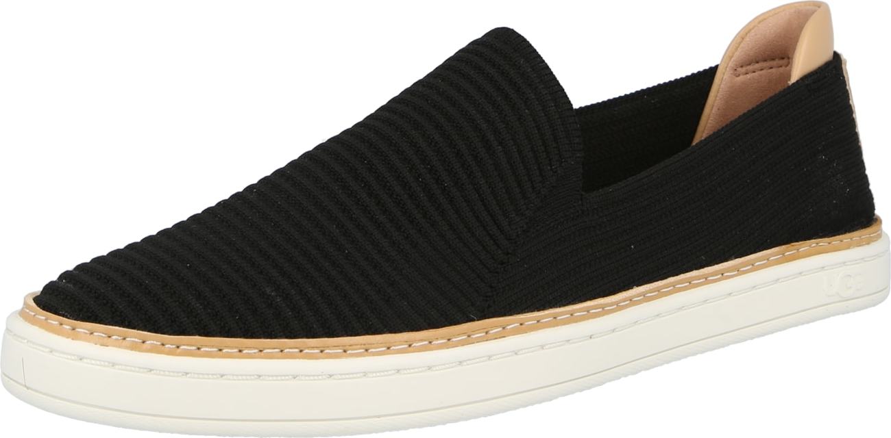 UGG Slip on boty černá / světle hnědá