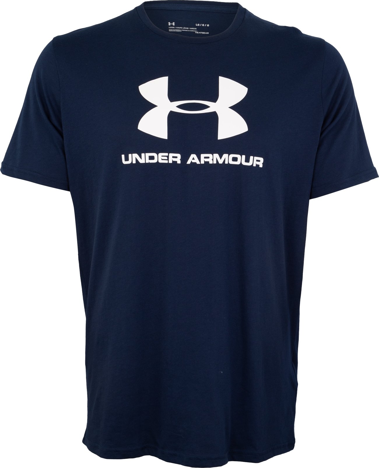 UNDER ARMOUR Funkční tričko bílá / námořnická modř