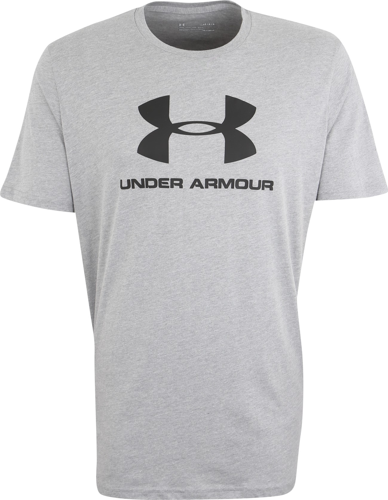 UNDER ARMOUR Funkční tričko černá / šedá