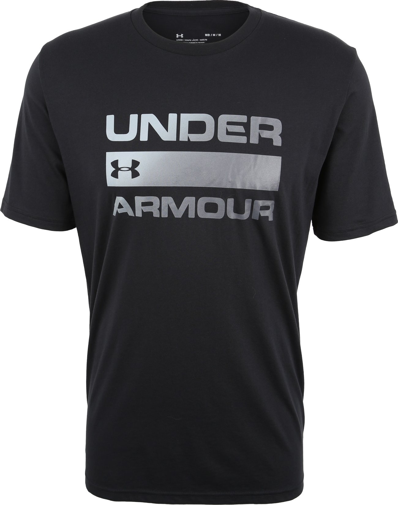 UNDER ARMOUR Funkční tričko 'Team Issue' stříbrná / černá