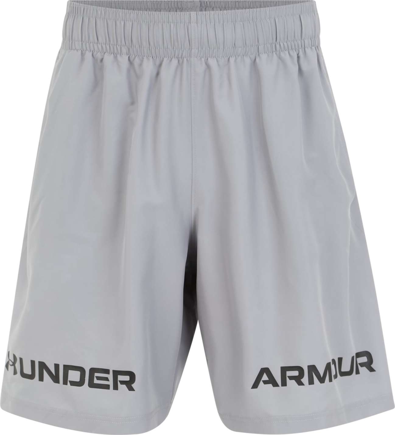 UNDER ARMOUR Sportovní kalhoty světle šedá / černá