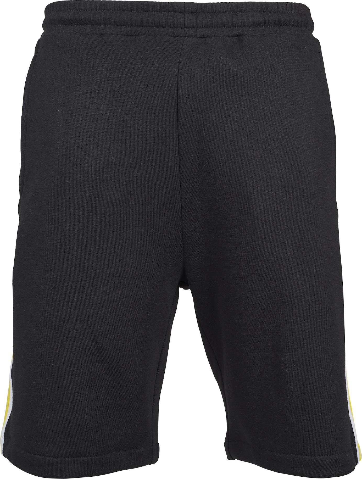 Urban Classics Sweatshorts žlutá / černá / bílá