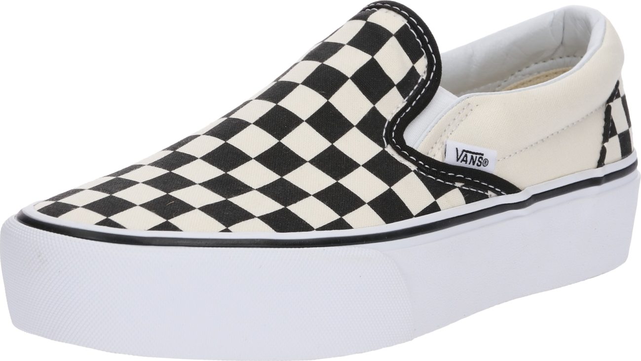 VANS Slip on boty 'UA Classic' černá / přírodní bílá