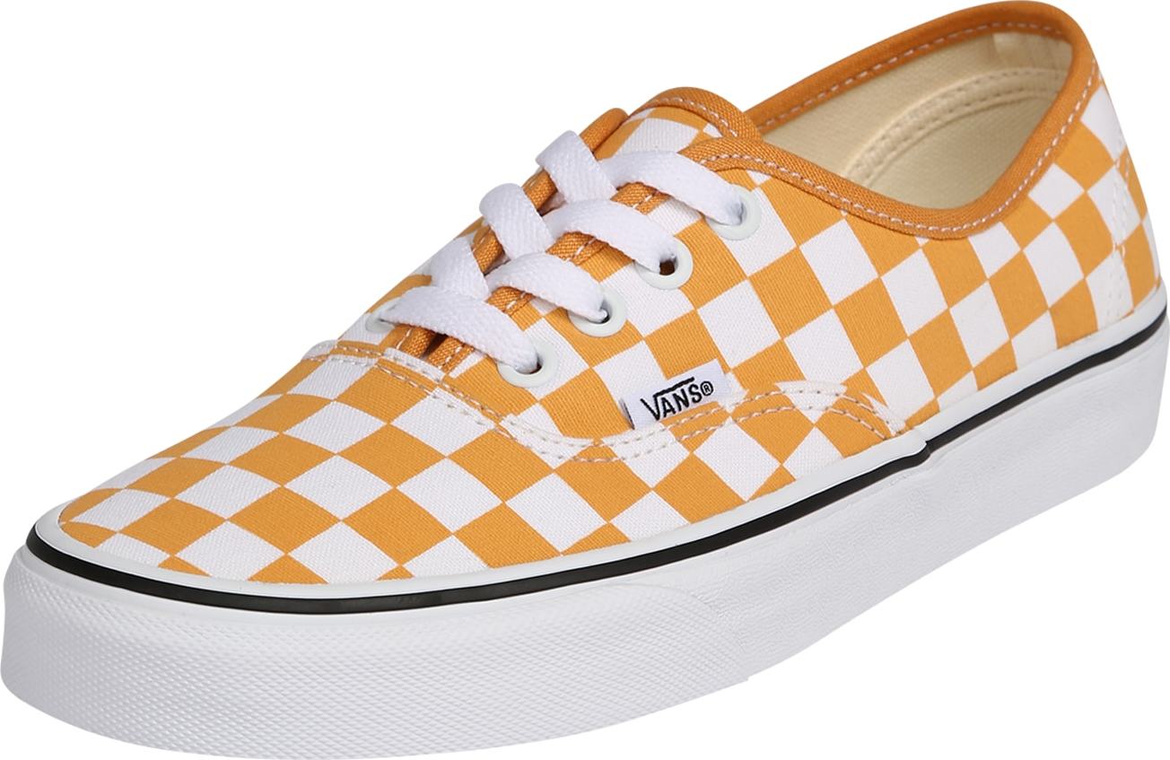 VANS Tenisky 'Authentic' přírodní bílá / mandarinkoná