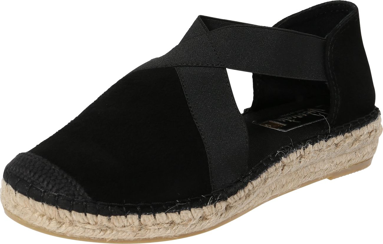 Vidorreta Espadrilky černá